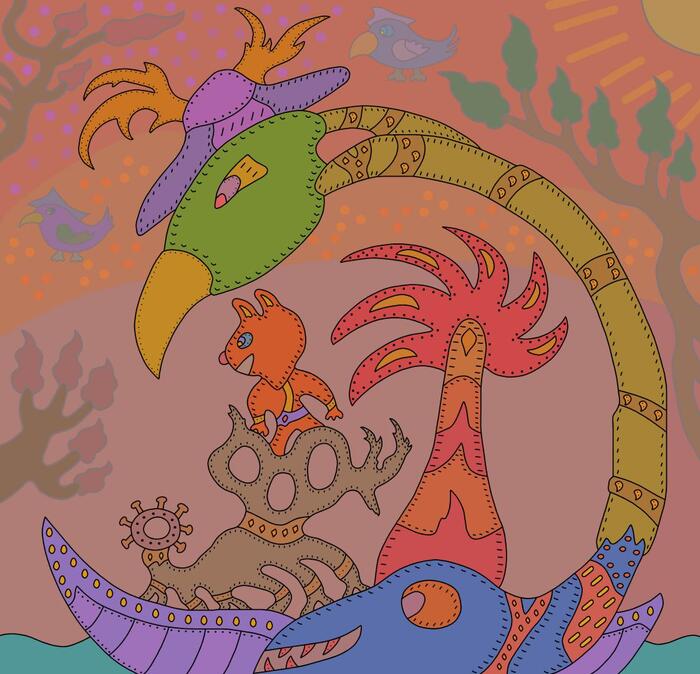 Сказочная лодка