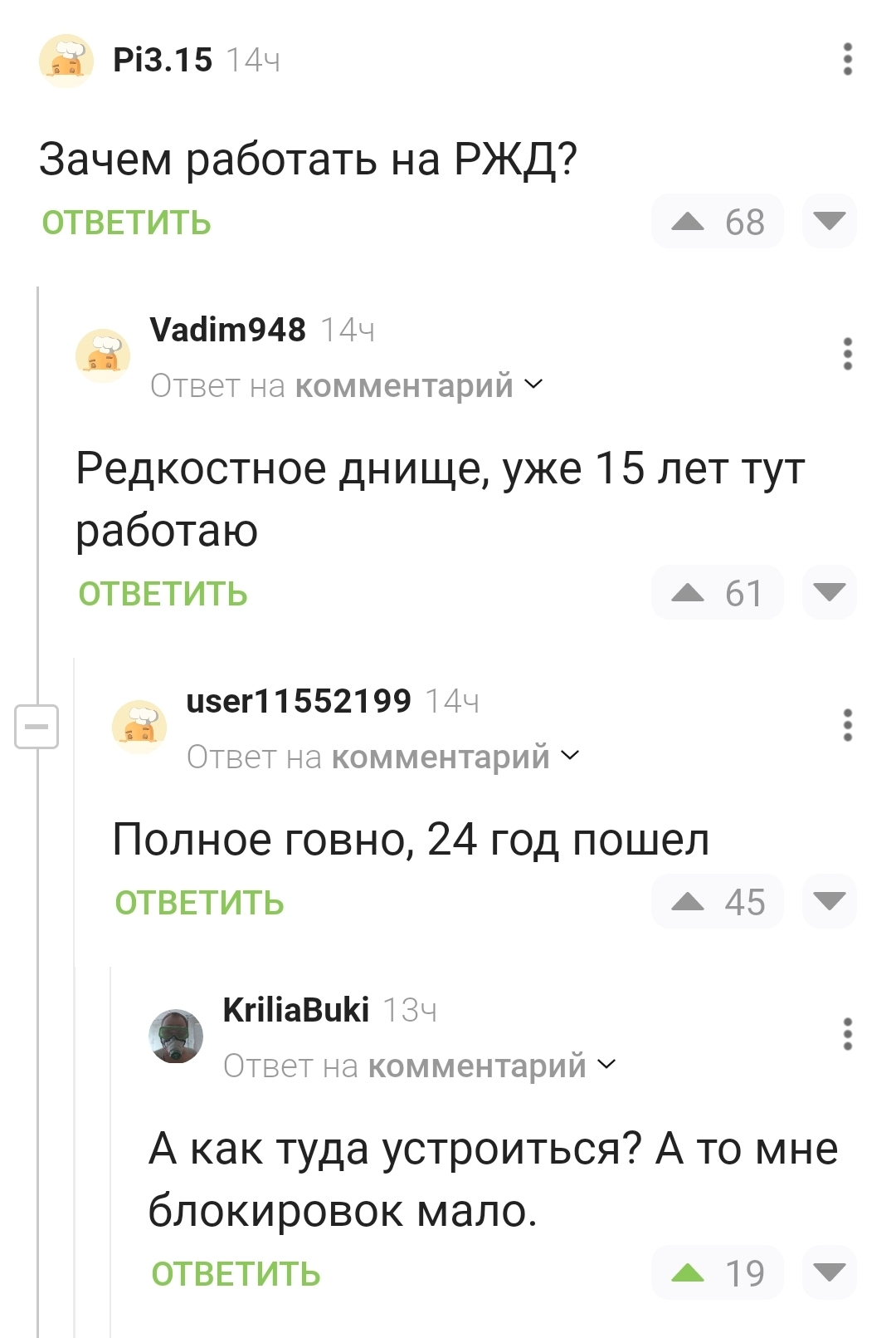 When you like it hot - Screenshot, Comments on Peekaboo, Russian Railways, Masochism, Blocking