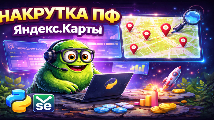 Продвижение бизнеса на яндекс картах софтом Yandex-Maps-Monster v.0.0.0.9