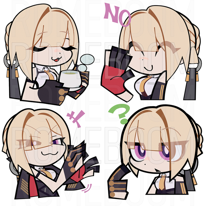 Evelyn Emoji Pack 16