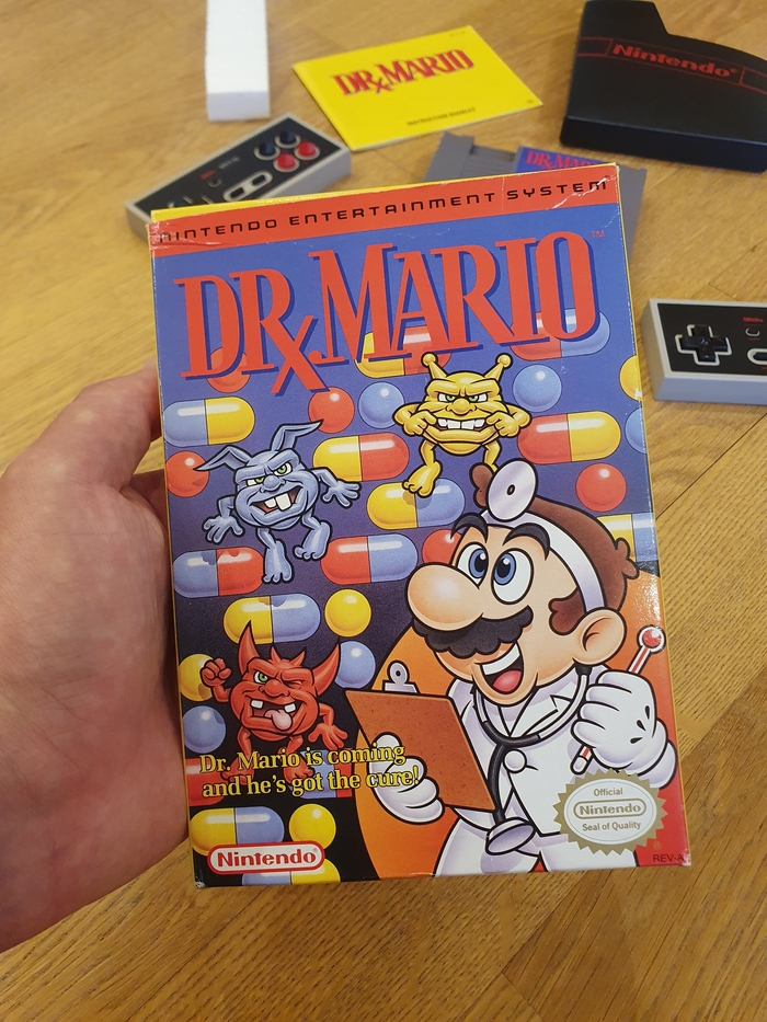 ������������ �������� Dr. Mario �� NES 8-bit