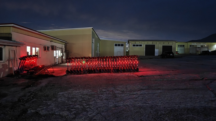 Ответ на пост «Я назвал это фото "Восемь петухов"»