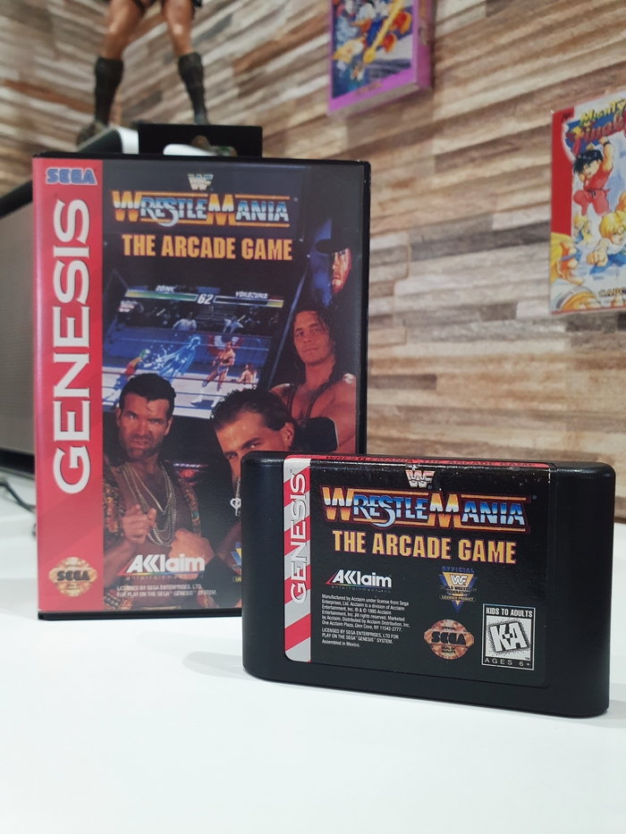 �������� WrestleMania: The Arcade Game �� Sega
