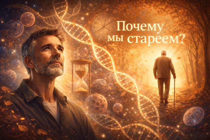 Почему мы стареем? Главная загадка биологии простым языком