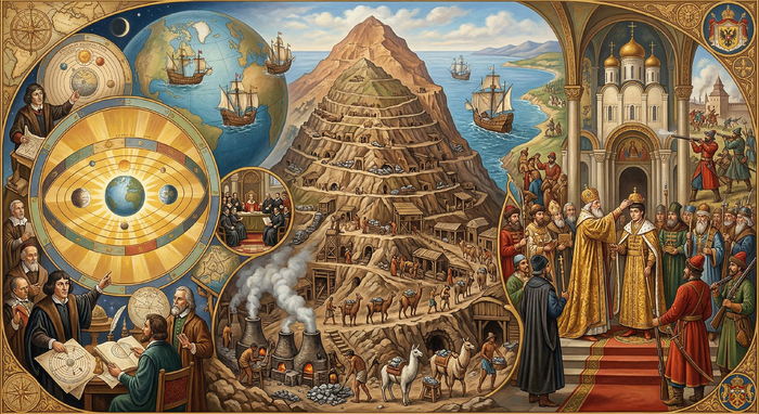 Пороховые 1500-е, Эпизод 5 (V2): Земля вертится, Серебряная гора и Первый Царь. Хроники 1541–1550 годов