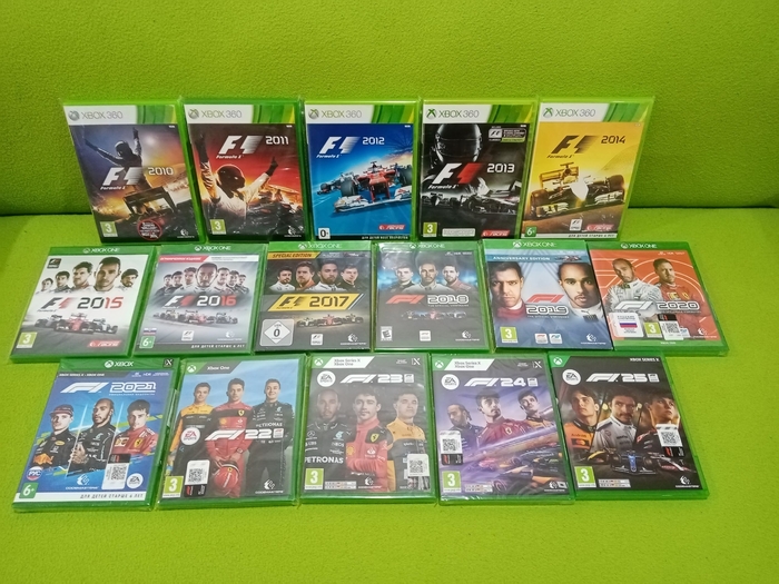 ������ ����� xbox F1