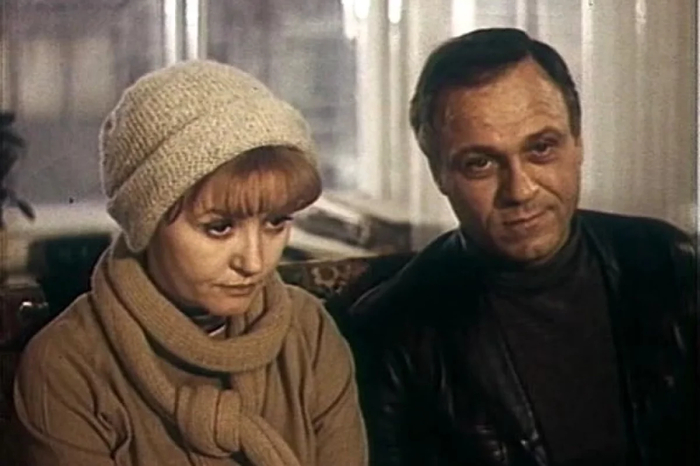 Вера Алентова и Владимир Меньшов в фильме «Время для размышлений», 1982 г. кадр видео