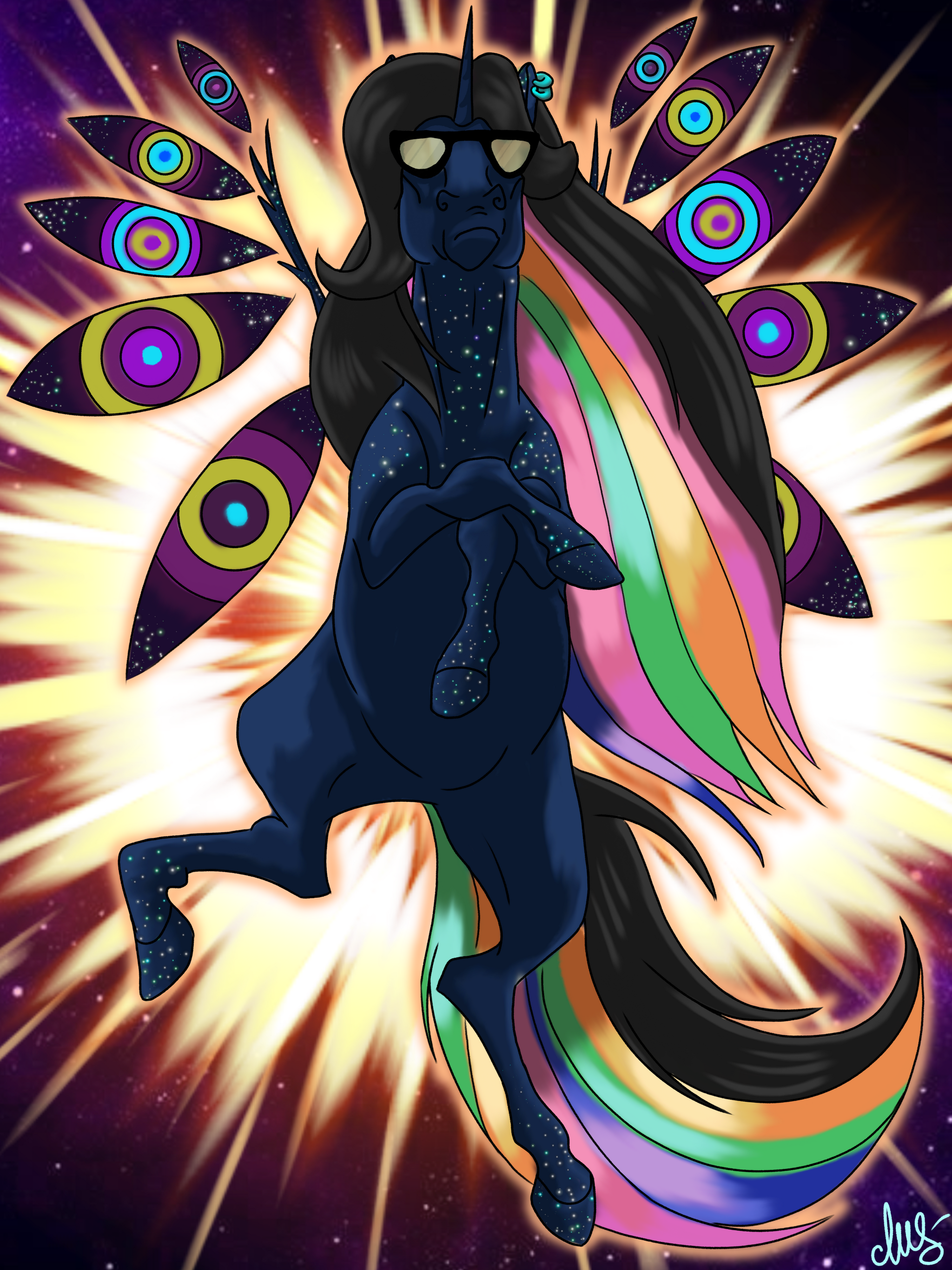 Chaos GANGNAM STYLE - My, Art, Art, Digital, Pony, My little pony, PonyArt, Dancing, Humor