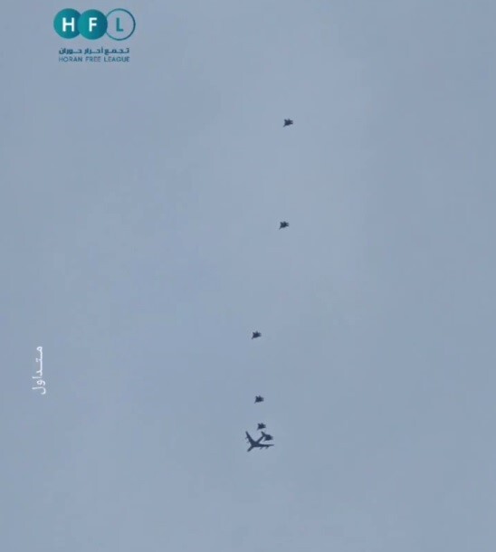 ������� �� 6 ������������ F-15I ��� ������� � ��������-���������� KC-707, ���-�� ��� ������, �� ���� � ����� � ��� ��� �� �������� �� �������� ����������