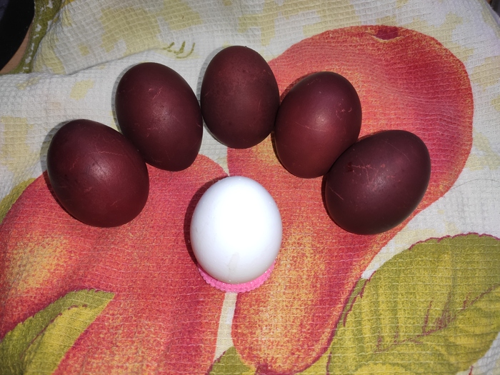 Луковая шелуха - самая ядрёная краска