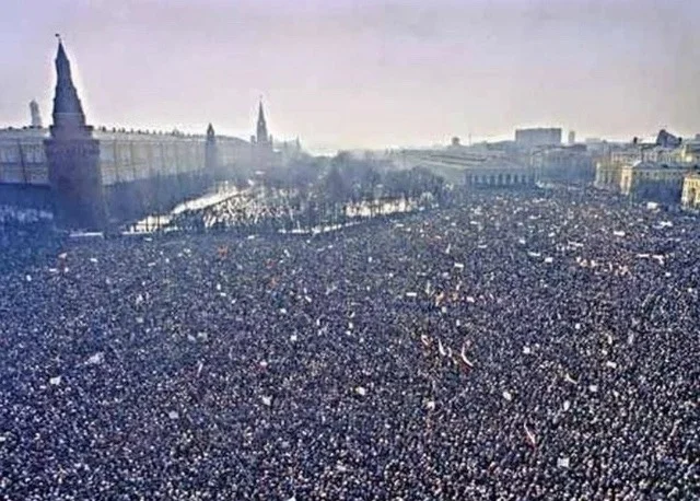 Rally for the preservation of the USSR 1991, Moscow - the USSR, Made in USSR, Rally, 1991, Moscow, Longpost, VKontakte (link), Politics