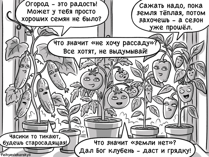 У тебя есть шанс вырастить что-то, кроме долгов. Начни с рассады!