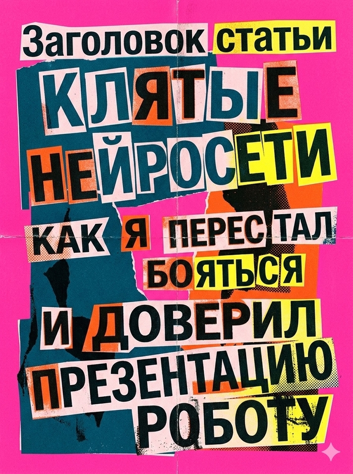 КЛЯТЫЕ НЕЙРОСЕТИ: Как я перестал бояться и доверил презентацию роботу