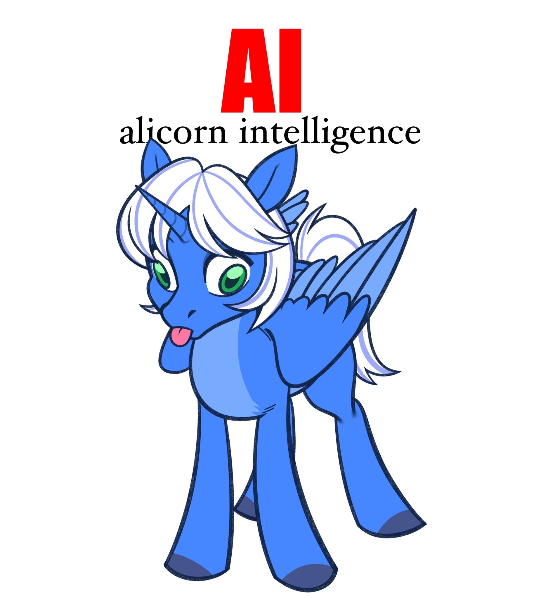 Alicorn Intelligence - My little pony, Original character, Alicorn
