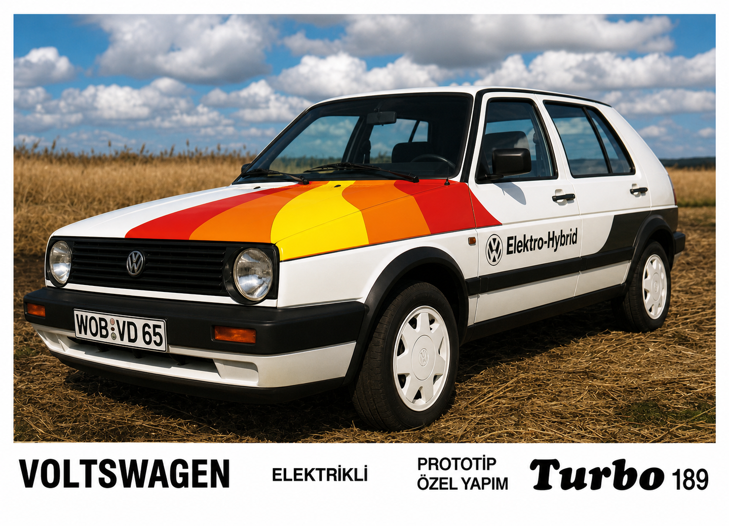 Вкладыш №189 — Volkswagen Elektrikli, восстановленное изображение