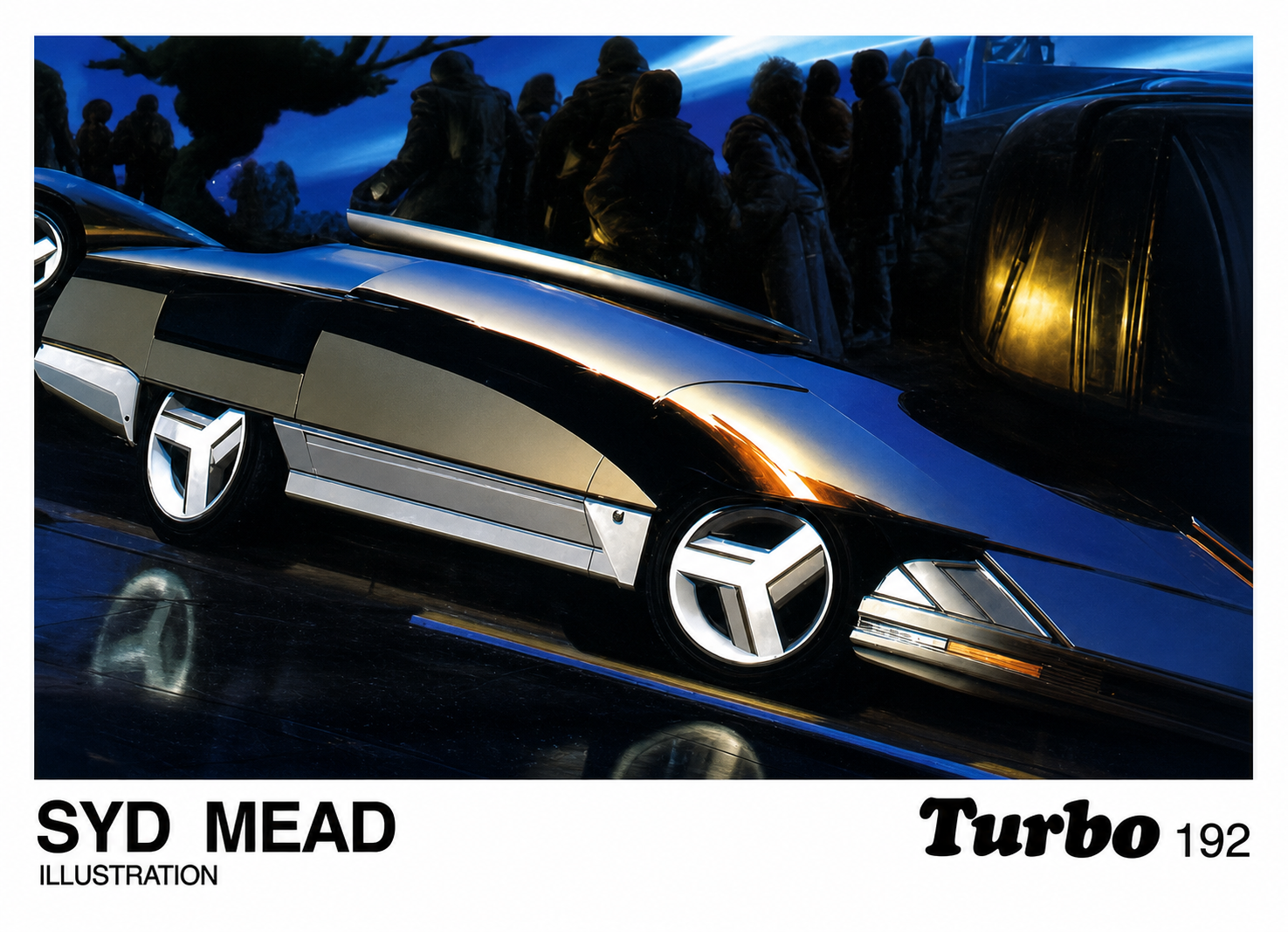 Вкладыш №192 — Syd Mead Illustration, восстановленное изображение