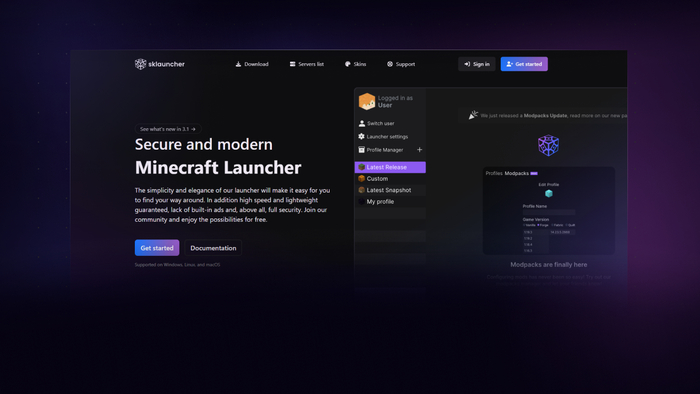 ���� �������� SKLauncher