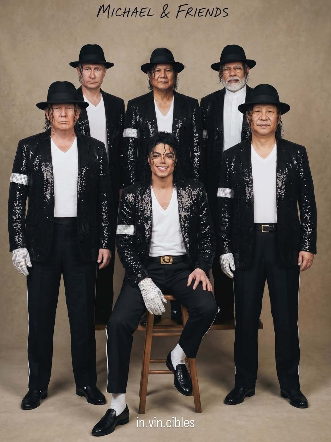 Billie Jean в исполнении мировых лидеров - Контент нейросетей, Юмор, Billie Jean, Мировые лидеры, Длиннопост