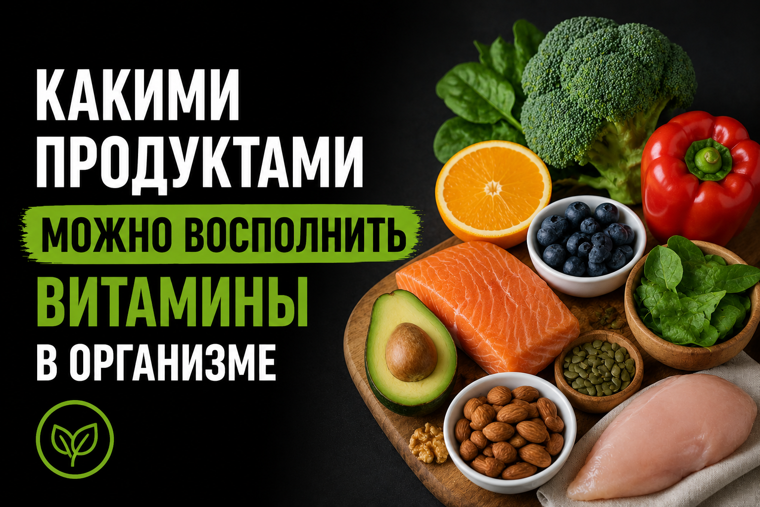 Какими продуктами можно восполнить Витамины в организме - 11.05.26 01: ...