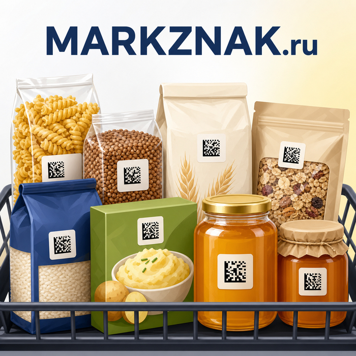 Макароны, крупа, мед… и «Честный знак»!