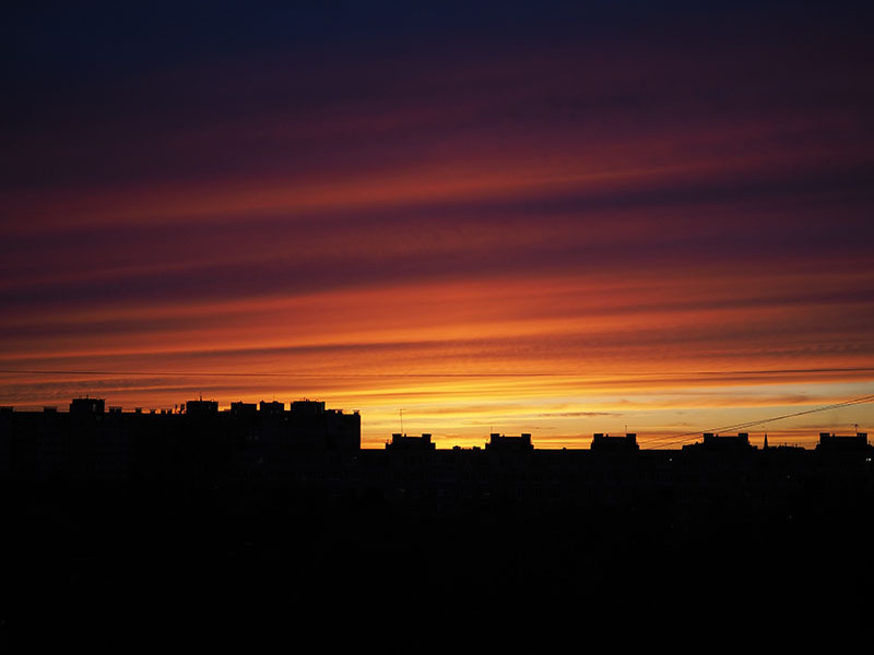 Sunset season is open - Sunset, Town, Saint Petersburg, Evening