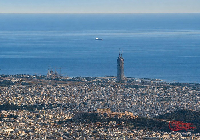Афины. Вид с Парнифы