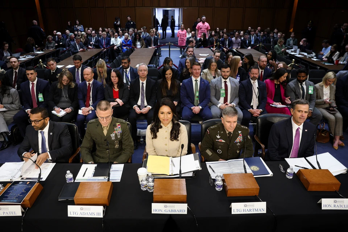 ����������� ������� ������ ��� �� ��������. � ������ - ����� �������. ����: Kevin Dietsch/Getty Images