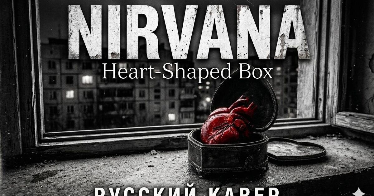 Nirvana - Heart-Shaped Box | Russian cover - Series Notes No1, My, Nirvana, Rock, Panel house, Russian rock music, Post-Punk, Music, Cover, Artificial Intelligence, Creation, MTV, Kurt Cobain, Video, Video VK
