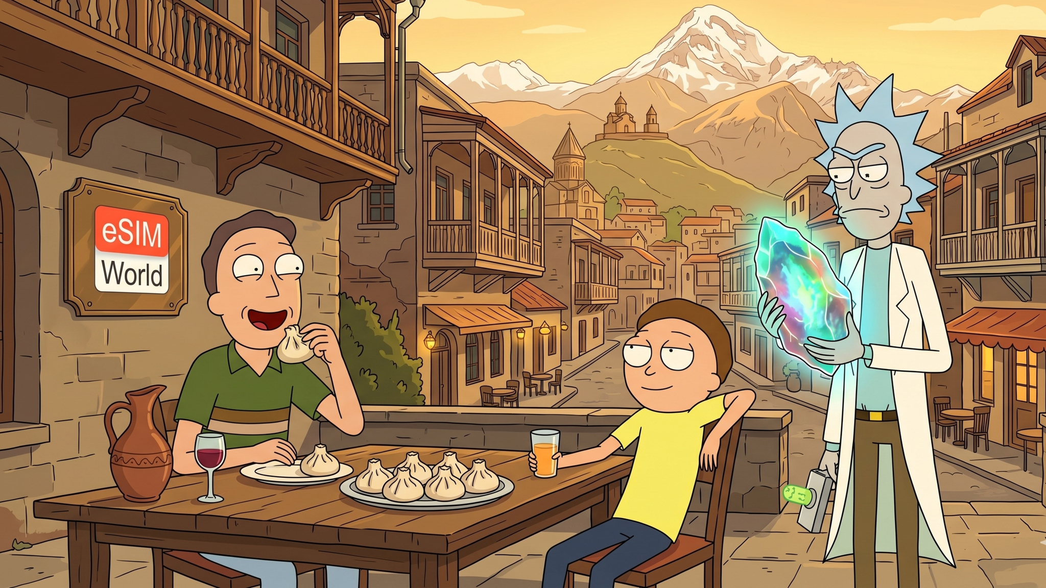 Where would Rick and Morty go if they were stuck on Earth? We choose countries based on their personalities. - Rick and Morty, Serials, Movies, Travels, Roaming, cellular, Internet, Mobile Internet, Bypass locks, Longpost, Company Blogs