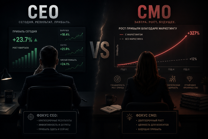 CMO vs CEO: ��� �� ���� ���� ������
