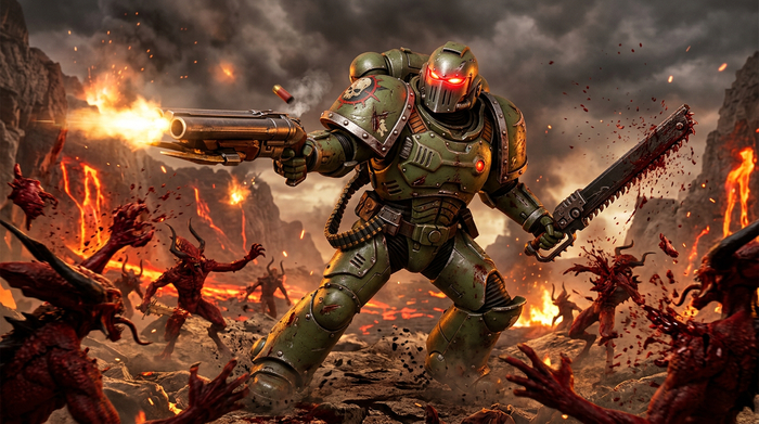 ��� � ������������� ��������� �������� �������� �� ������� Doom Slayer