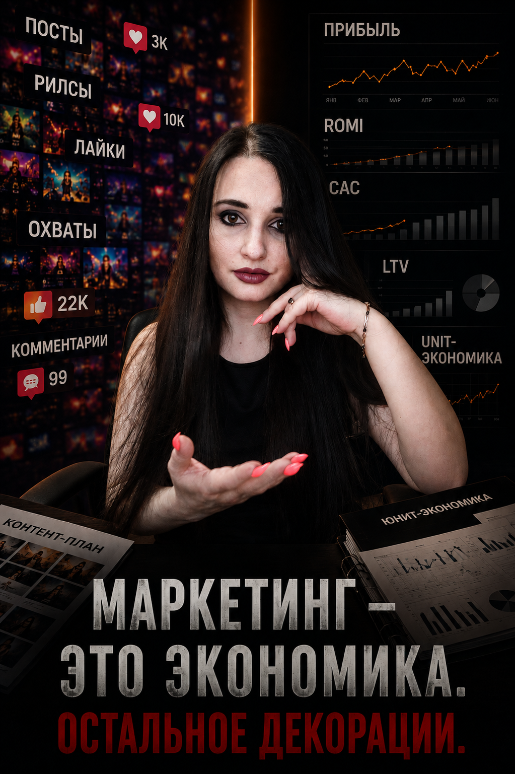 You don't want marketing. You want a magician. IT + marketing. Our dancing with a tambourine - Experience, HR work, Marketing, IT, IT humor, Remote work, Стратегия, Economic strategy, Irony, Programming, Python, Sarcasm, Professional deformation, Numbers, Analytics, Saas, Unit, Project, Longpost