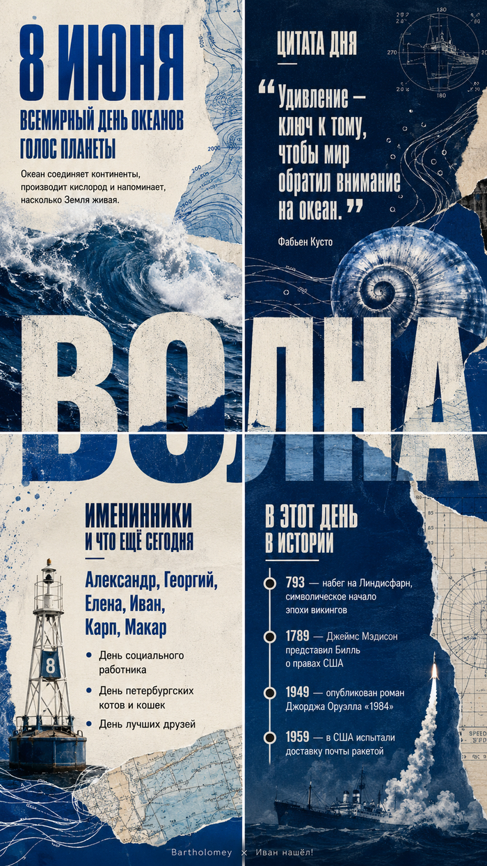 Постер дня 08.06 День океанов