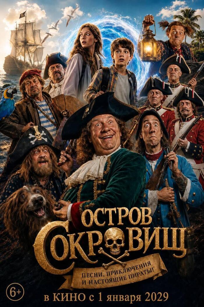 Карта капитана Флинта снова ведёт к приключениям: PREMIER снимет новый «Остров сокровищ»