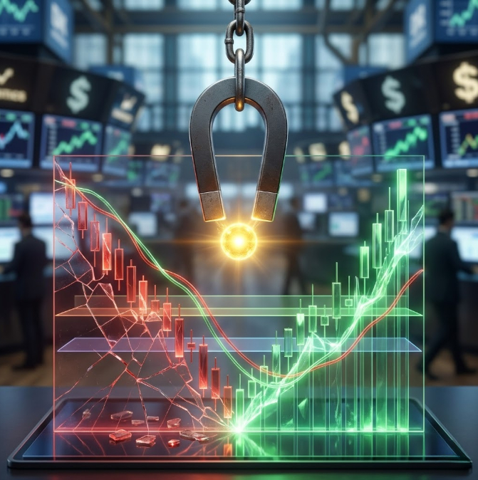 Почему S&P 500 упорно тянет к отметке 7455