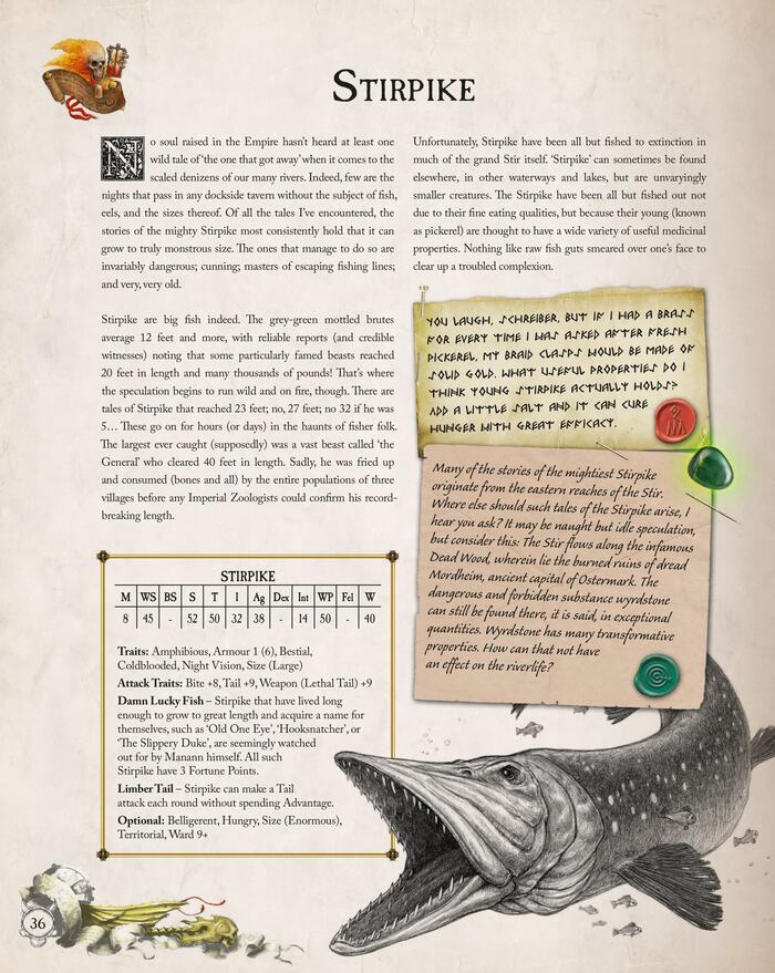 Warhammer Fantasy. Имперский Бестиарий. Первая Экспедиция. 014