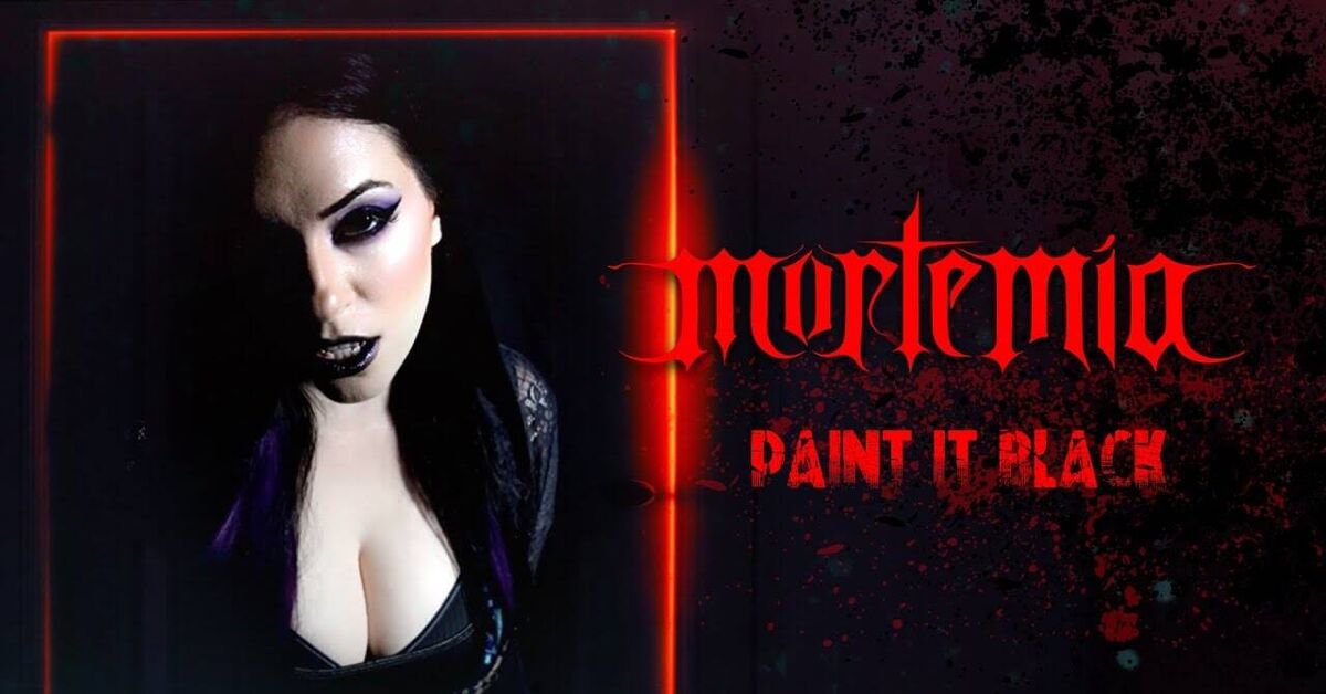 MORTEMIA feat. Kristin Starkey - Paint It Black (The Rolling Stones cover) - Серия Каверновинки 2, Кавер, Музыка, Metal Cover, Simphonic Metal, Rolling Stones, Paint IT Black, Видео, Видео вк, YouTube, Длиннопост