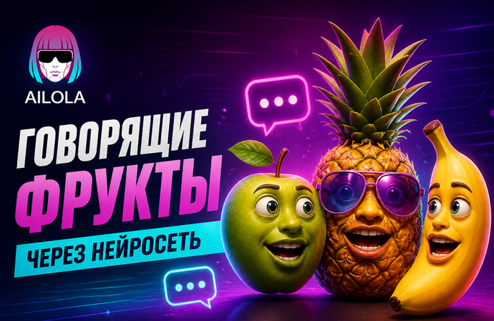 Говорящие фрукты через нейросеть: как ИИ создает вирусного персонажа для TikTok в 2026 году