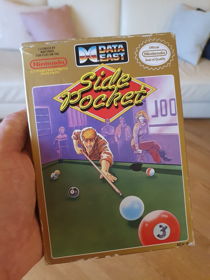 �������� Side Pocket �������� �� NES 
