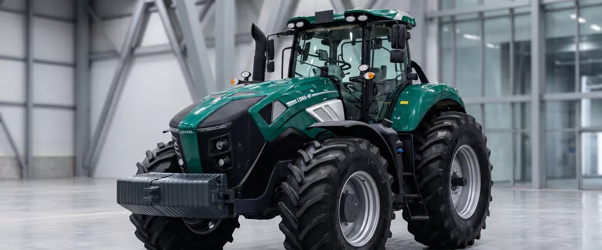 Lovol unveils the E4104-8H hybrid tractor with 410 hp! - Agroscout360, Agronews360, Tractor, China, Technologies, Сельское хозяйство, Agricultural machinery