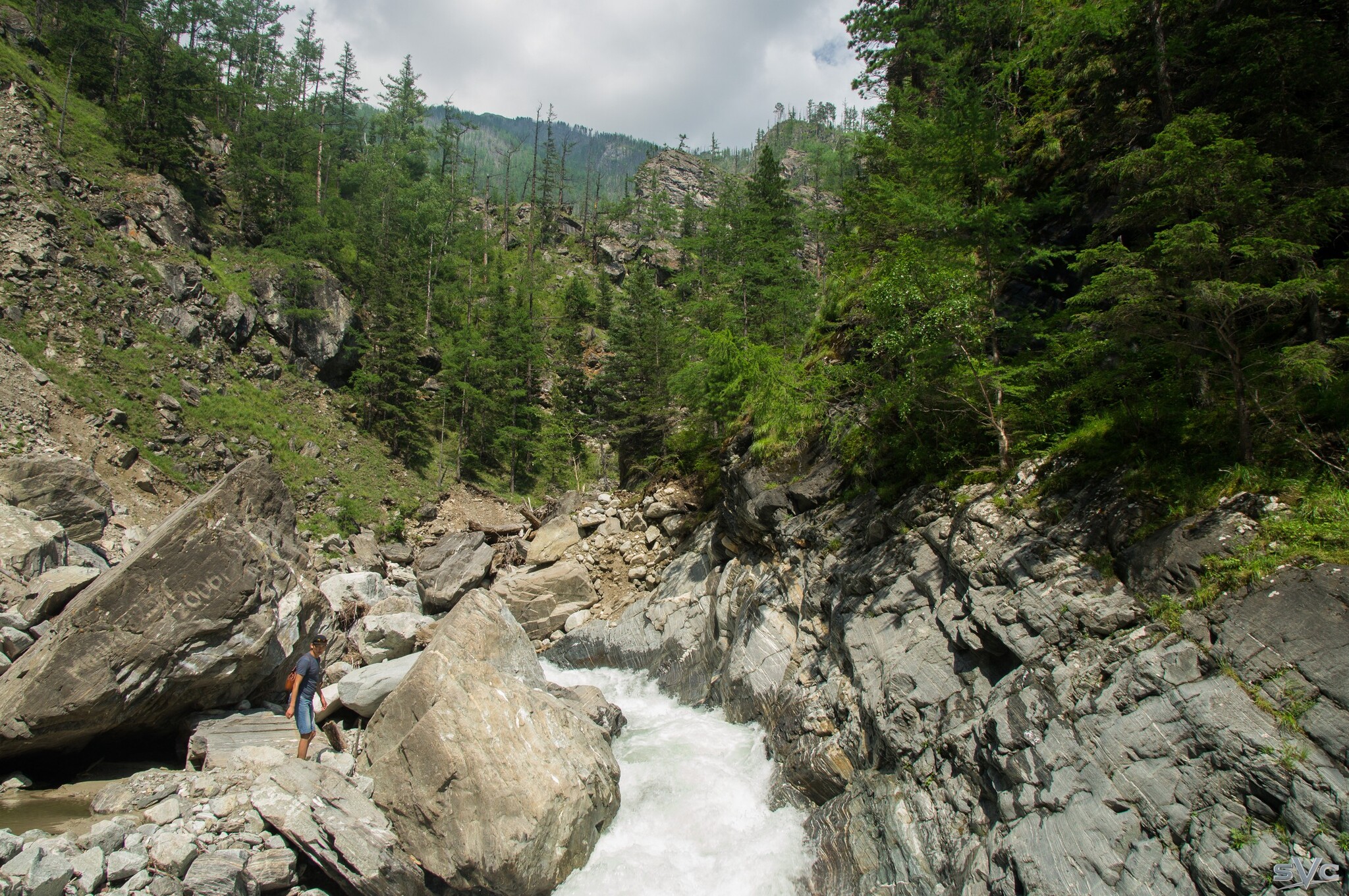Buryatia, 2016. Up the Kyngarga River - Series Photos that are already 10 years old 2016, My, Hike, Travels, Interesting places, Buryatia, Arshan, River, Waterfall, Longpost