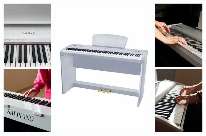 Цифровое пианино c функцией Bluetooth Sai Piano P-9BT-WH