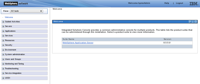 �� ����� ������������� IBM Websphere, �� ������� ������� ������������ ��������.