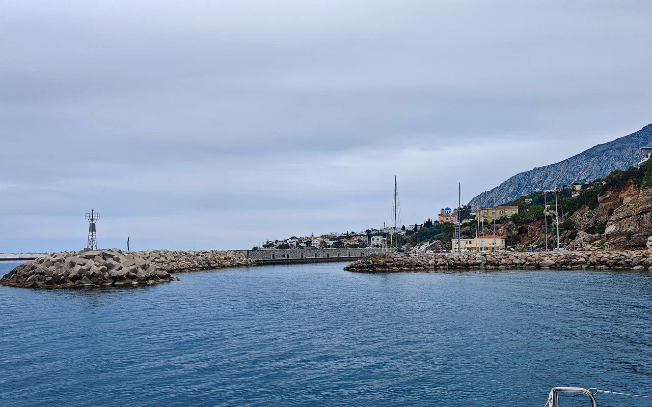 How Pikabu users sailed around Greece. Day 8, May 8. Samos Island, Ikaria. - Series Yacht Trips  Reports, My, Sea, Relaxation, Hike, Travels, Yachting, Yacht, Vacation, Sail, Sailboat, Video, Longpost, Peekaboo+