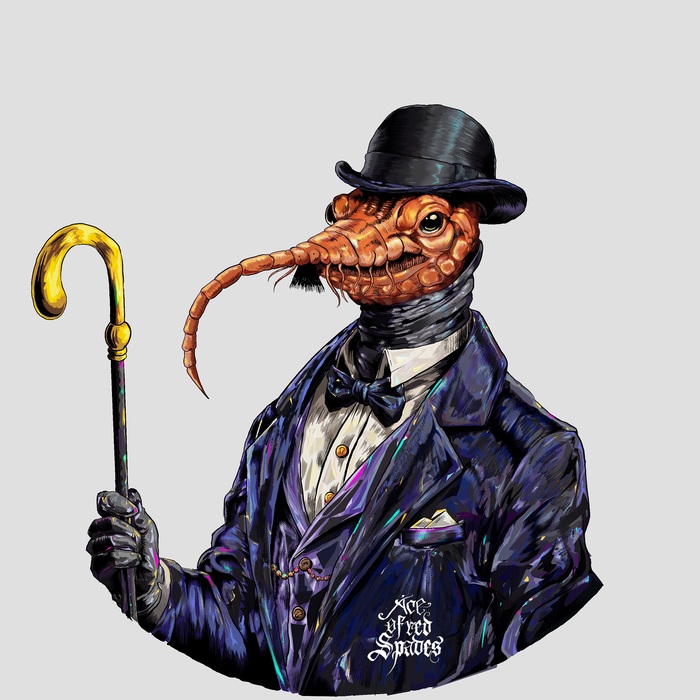 🦐��������-������. ������� �� ������ �� �����✍️���������� � Krita