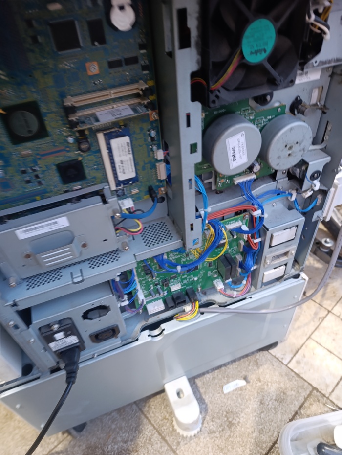 ����� ������ � Xerox WC5222