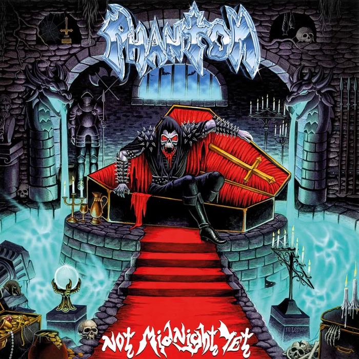 PHANTOM ���������� ��������� ����� ����� ������ "Not Midnight Yet" 2026 ���� SPEED METAL/THRASH METAL/BLACK METAL