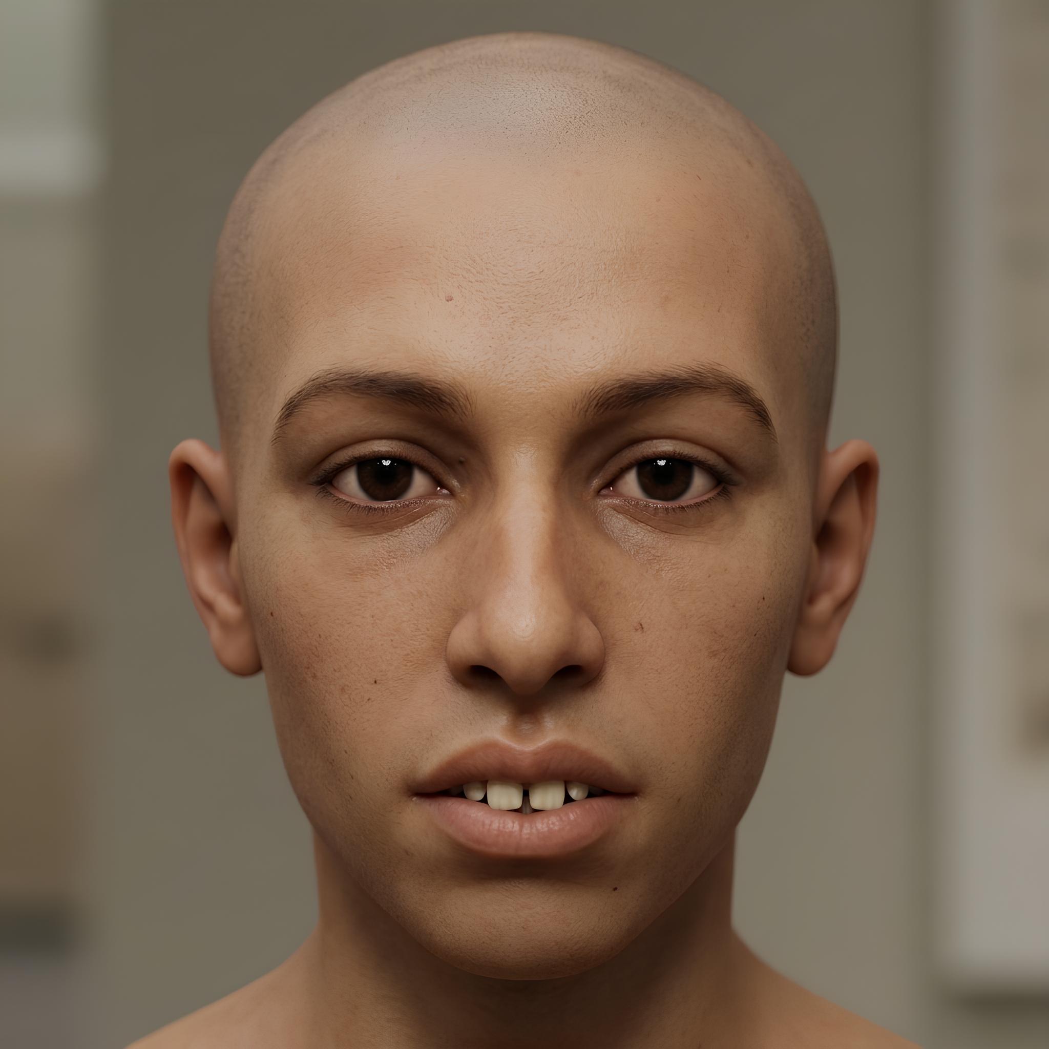 Pharaoh Tutankhamun / reconstruction of appearance - Series Pharaohs reconstruction
, My, History (science), Pharaoh, Neural Networks, Tutankhamen, Ancient Egypt, Appearance, Documentary