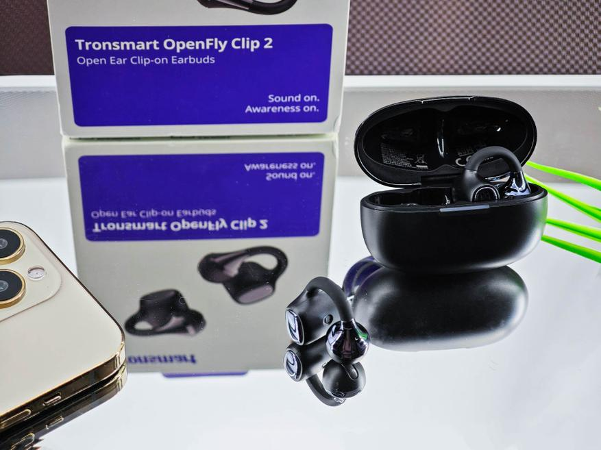 Tronsmart OpenFly Clip 2 Sports Earbuds - Series Top 10 and best selections, My, Discounts, Распродажа, AliExpress, Products, Headphones, Wireless headphones, Aliexpress sale, Peekaboo+
