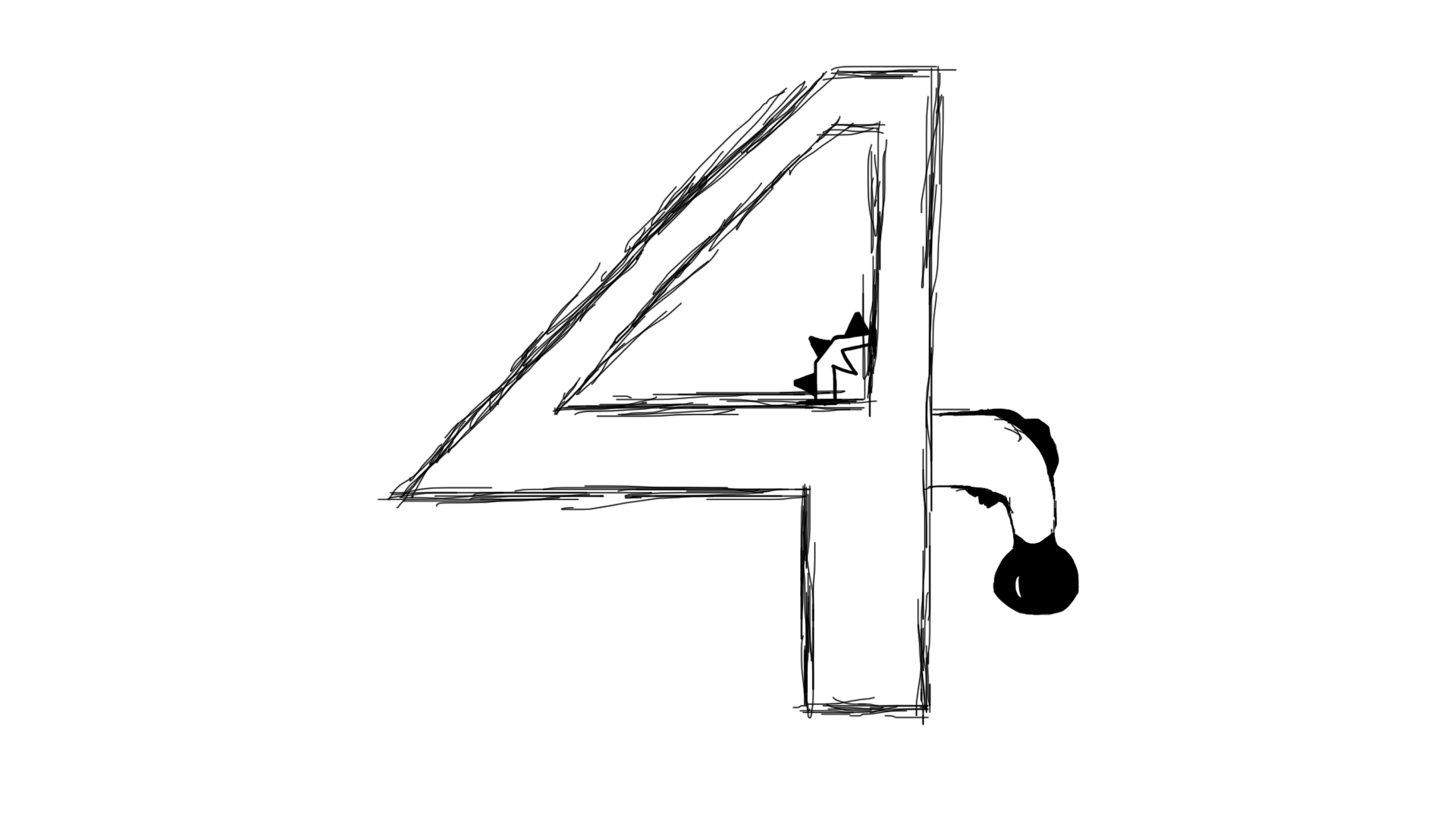 Conceptual Alphabet and Numbers (Nightmare Weekdays) - Series HalfLife, My, Concept Art, Concept, Alphabet, Design, Graphic design, Graphics, Style, Letters, Numbers, Drawing, Font, Typography, Longpost